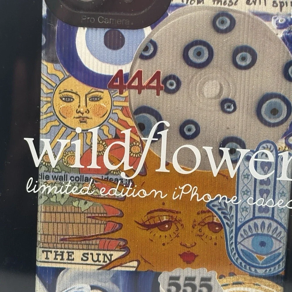 Wildflower iPhone 12 Pro Max Phone Case Evil Eye Limited Edition Sun New In Box